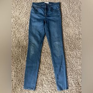 Madewell Roadtripper 28 R stretchy women’s jeans denim blue comfy